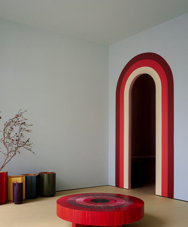 Paint trends - coloured arches