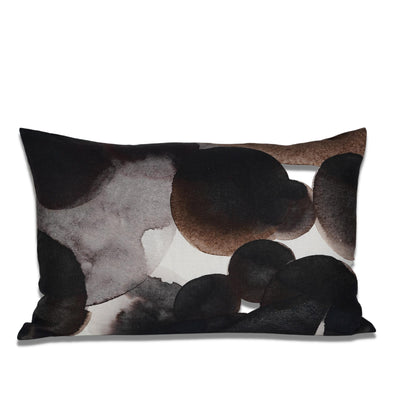 Chocolate Velvet & Linen cushion covers